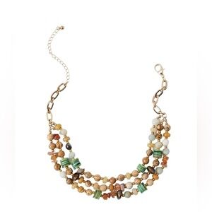 FREE PEOPLE - Riverside Beaded Necklace